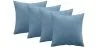 Pack de 4 cojines de terciopelo - funda y relleno - Mesmal image 9