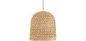Lámpara de Techo de Ratán - Lámpara Colgante Diseño Boho Bali - 30cm - Rava image 9