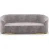 Sofa de 3/4 Plazas - Tapizado en Terciopelo- Herina image 9