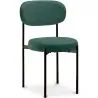 Silla de Comedor - Tapizada en Terciopelo - Metal Negro - Margot image 9