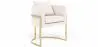 Silla de comedor - Con reposabrazos - Tapizada en Tela Bouclé - Giorgia image 9