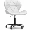 Silla De Oficina Con Ruedas - Silla De Escritorio Giratoria - Tapizada En Polipiel - Wito Estrucura Negra image 9