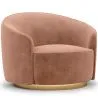 Sillón de Diseño Curvo - Tapizado en Terciopelo - Herina image 9
