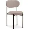 Silla de Comedor - Tapizada en Terciopelo - Metal Negro - Margot image 9