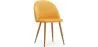 Silla De Comedor - Tapizada En Terciopelo - Respaldo con Patrón - Evelyne image 9