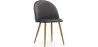 Silla De Comedor - Tapizada En Terciopelo - Respaldo con Patrón - Evelyne image 9