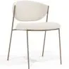Silla de comedor - Tapizada en Tela Bouclé - Seda image 9