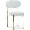 Silla de comedor - Tapizada en Terciopelo - Metal dorado - Dahe image 9