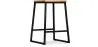 Taburete Diseño Industrial - Madera y Metal - 60cm - Big Boy  image 9