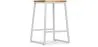 Taburete Diseño Industrial - Madera y Metal - 60cm - Big Boy  image 9