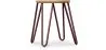 Taburete Hairpin - 42cm - Madera clara y metal image 9