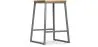 Taburete Diseño Industrial - Madera y Metal - 60cm - Big Boy  image 9