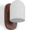 Lámpara Aplique de Pared de Madera y Metal - Guee image 9