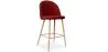 Taburete Tapizado en Tela - Diseño Escandinavo  - 66cm - Evelyne  image 9