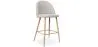 Taburete Tapizado en Tela - Diseño Escandinavo  - 66cm - Evelyne  image 9
