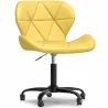 Silla De Oficina Con Ruedas - Silla De Escritorio Giratoria - Tapizada En Polipiel - Wito Estrucura Negra image 9