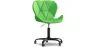 Silla De Oficina Con Ruedas - Silla De Escritorio Giratoria - Tapizada En Polipiel - Wito Estrucura Negra image 9