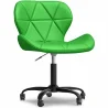 Silla De Oficina Con Ruedas - Silla De Escritorio Giratoria - Tapizada En Polipiel - Wito Estrucura Negra image 9