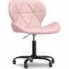 Silla De Oficina Con Ruedas - Silla De Escritorio Giratoria - Tapizada En Polipiel - Wito Estrucura Negra image 9