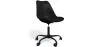 Silla De Oficina con Ruedas- Silla De Escritorio Giratoria - Tulip Estructura Negra image 9