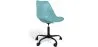 Silla De Oficina con Ruedas- Silla De Escritorio Giratoria - Tulip Estructura Negra image 9