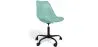 Silla De Oficina con Ruedas- Silla De Escritorio Giratoria - Tulip Estructura Negra image 9