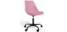 Silla De Oficina con Ruedas- Silla De Escritorio Giratoria - Tulip Estructura Negra image 9