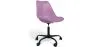 Silla De Oficina con Ruedas- Silla De Escritorio Giratoria - Tulip Estructura Negra image 9
