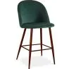 Taburete Tapizado en Terciopelo - Diseño Escandinavo - 66cm - Evelyne image 9