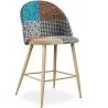 Taburete Tapizado en Patchwork - Estilo Escandinavo - 66cm - Evelyne  image 9