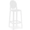 Taburete con Respaldo - Diseño Transparente - 75cm - Victoria Queen image 9