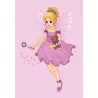 Alfombra Grande Infantil con Diseño de Hadas - Rosa (290x200 cm) - Oya image 9