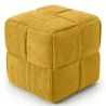 Puff Cuadrado Tapizado en Pana - Diseño Moderno - Cube image 9