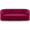 Sofa de 3/4 Plazas - Tapizado en Terciopelo- Herina image 9