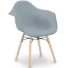 Silla de Comedor Diseño Escandinavo - Patas de Madera - Nordika image 9