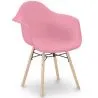 Silla de Comedor Diseño Escandinavo - Patas de Madera - Nordika image 9
