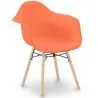 Silla de Comedor Diseño Escandinavo - Patas de Madera - Nordika image 9