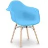 Silla de Comedor Diseño Escandinavo - Patas de Madera - Nordika image 9