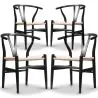 Pack de 4 Sillas de Comedor de Madera - Estilo Escandinavo - Wish image 9