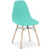 Silla de Comedor - Diseño Escandinavo - Patas de Madera - Skögur image 9