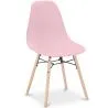 Silla de Comedor - Diseño Escandinavo - Patas de Madera - Skögur image 9
