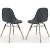 Silla de Comedor - Diseño Escandinavo - Patas de Madera - Pack de 2 - Skögur image 9