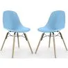 Silla de Comedor - Diseño Escandinavo - Patas de Madera - Pack de 2 - Skögur image 9