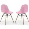 Silla de Comedor - Diseño Escandinavo - Patas de Madera - Pack de 2 - Skögur image 9