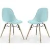 Silla de Comedor - Diseño Escandinavo - Patas de Madera - Pack de 2 - Skögur image 9