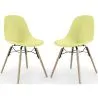 Silla de Comedor - Diseño Escandinavo - Patas de Madera - Pack de 2 - Skögur image 9