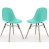 Silla de Comedor - Diseño Escandinavo - Patas de Madera - Pack de 2 - Skögur image 9