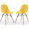 Silla de Comedor - Diseño Escandinavo - Patas de Madera - Pack de 2 - Skögur image 9