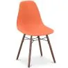 Sillas de Comedor - Diseño Escandinavo - Patas de Madera Oscura - Skögur image 9