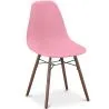 Sillas de Comedor - Diseño Escandinavo - Patas de Madera Oscura - Skögur image 9